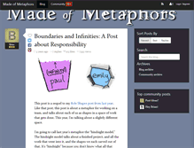 Tablet Screenshot of madeofmetaphors.com